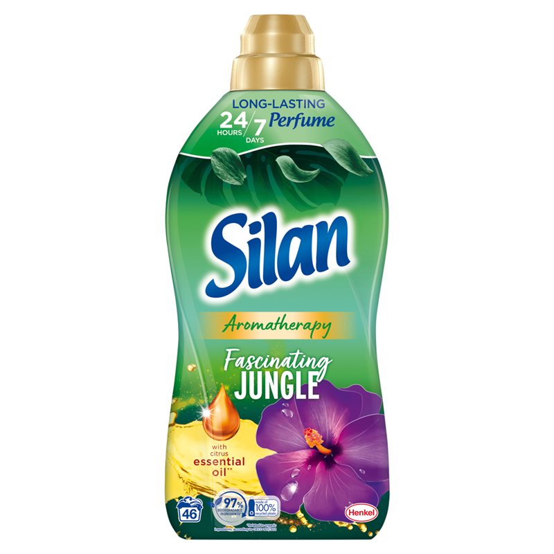 Silan Aromatherapy Fascinating Jungle Płyn do płukania tkanin 1012 ml (46 prań) Silan Aromatherapy Fascinating Jungle Płyn do płukania tkanin 1012 ml (46 prań)
