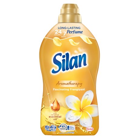 Silan Aromatherapy Fascinating Frangipani Płyn do zmiękczania tkanin 62 prania 1364 ml 