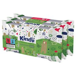 Kindii chusteczki Natural Balance 60szt (3+1gratis)