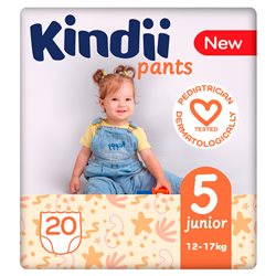 Kindii pieluchomajtki 5 Junior 12-17kg 20szt