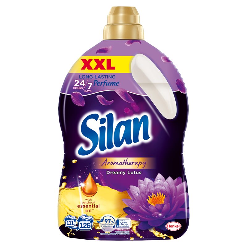 Silan Aromatherapy Dreamy Lotus Płyn do płukania tkanin 2772 ml (126 prań) Silan Aromatherapy Dreamy Lotus Płyn do płukania tkanin 2772 ml (126 prań)