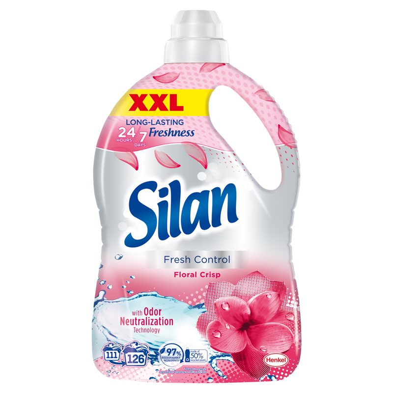 Silan Fresh Control Floral Crisp Płyn do płukania tkanin 2772 ml (126 prań) Silan Fresh Control Floral Crisp Płyn do płukania tkanin 2772 ml (126 prań)