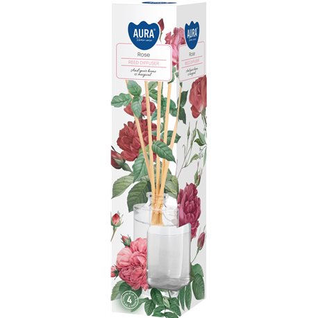 Bispol dyfuzor zapachowy odświeżacz patyczki DZ45-78 Róża 45ml Bispol dyfuzor zapachowy odświeżacz patyczki DZ45-78 Róża 45ml