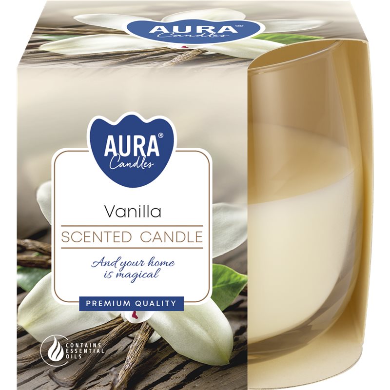 Bispol świeca zapachowa w szkle sn71-37 Wanilia Bispol świeca zapachowa w szkle sn71-37 Wanilia