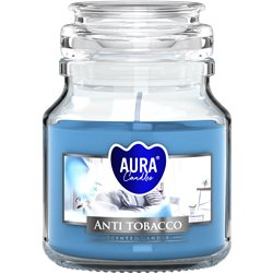 BISPOL świeca zapachowa w szkle SND71-69 ANTITABAK