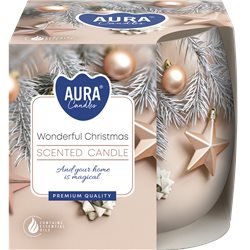 Bispol świeca zapachowa w szkle Wspaniałe Święta SN71S-52