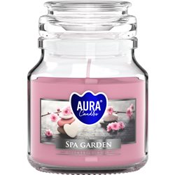 Bispol świeca zapachowa w szkle SND71-254 ogród spa