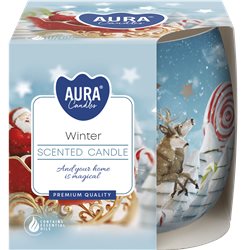 Bispol świeca zapachowa w szkle sn71s-01 Zima