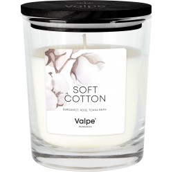 Bispol świeca zapachowa w szkle delikatna bawełna