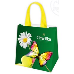 Torba na zakupy Chwilka nietkana, laminowana
