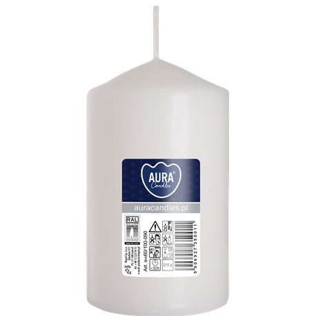 Bispol świeca walec SW60/100-090 biała