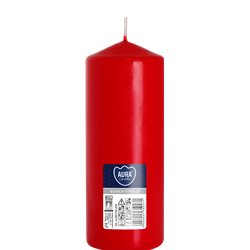 Bispol świeca walec SW60/150-030 czerwona