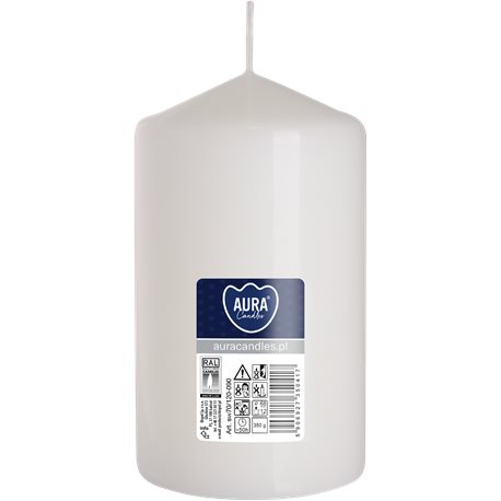 Bispol świeca walec sw70/120 biała