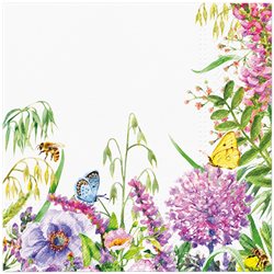 Paw serwetki Tat Kwiaty Polne 33x33cm 20 sztuk