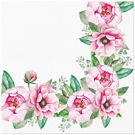 Paw serwetki Tat Floral Border 33x33cm 20 sztuk