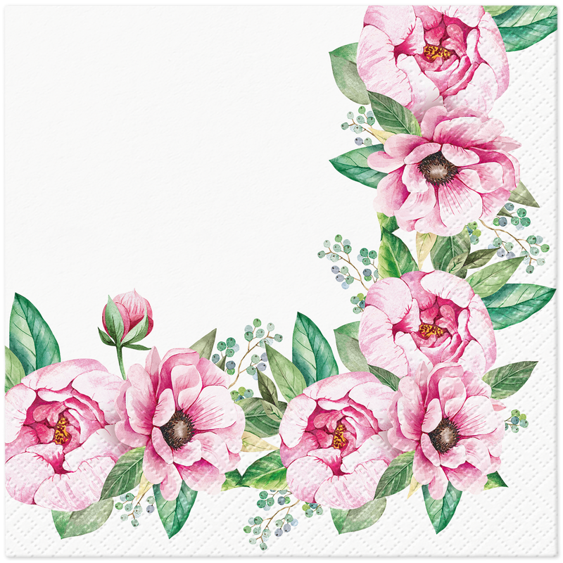 Paw serwetki Tat Floral Border 33x33cm 20 sztuk