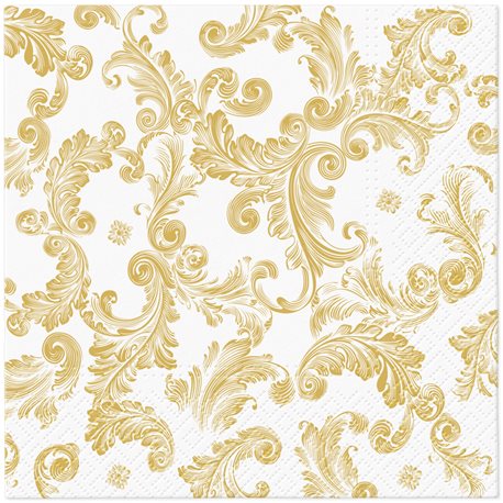 PAW serwetki TaT złoty wzór TL702709 20 sztuk PAW serwetki TaT złoty wzór TL702709 20 sztuk