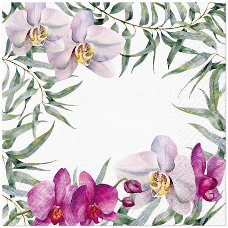 PAW serwetki TaT Elegant Orchid 33x33 cm TL704100