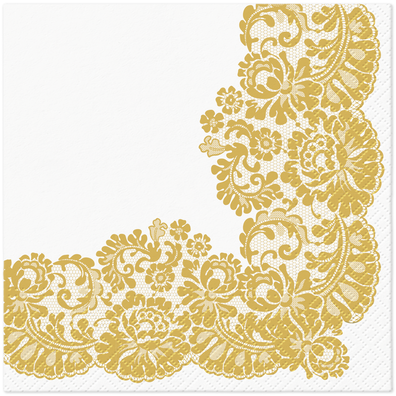 Serwetki Paw Lacy Frame Gold TL702609 Serwetki Paw Lacy Frame Gold TL702609