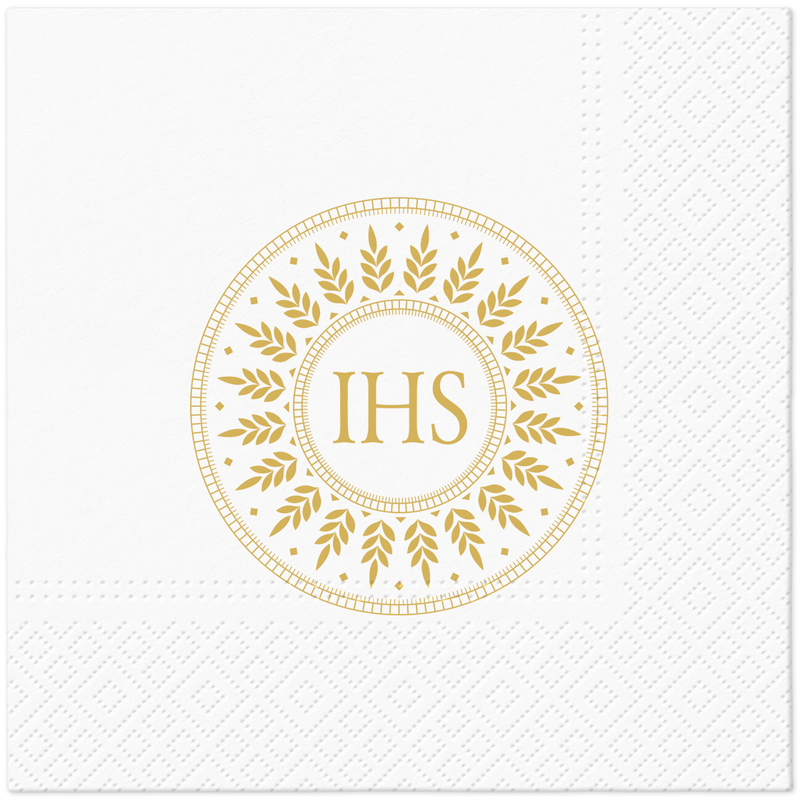 PAW serwetki na I Komunię Blessed Time Gold 33x33m SDL101309 20szt