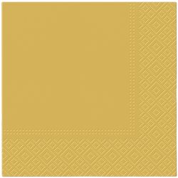 PAW serwetki monocolor złota SDl552409 20 sztuk
