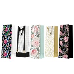 Paw Torba prezentowa Bottle Mix 1 ED 12x10x37cm AGB10022404 10szt