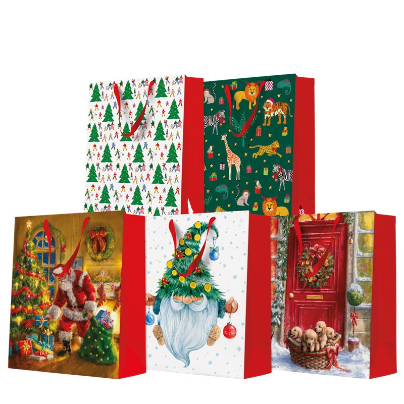 PAW torebki ozdobne na prezenty MIX 10szt AGB2016005 PAW torebki ozdobne na prezenty MIX 10szt AGB2016005