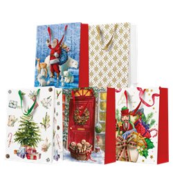 PAW torebki ozdobne na prezenty MIX 10szt AGB2016002