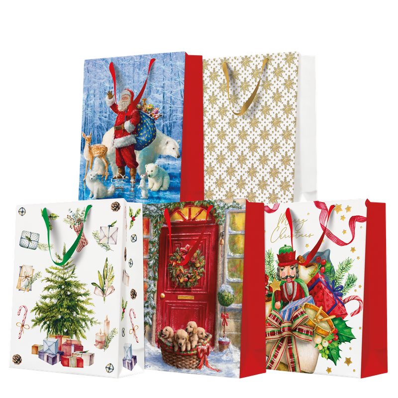 PAW torebki ozdobne na prezenty MIX 10szt AGB2016002 PAW torebki ozdobne na prezenty MIX 10szt AGB2016002