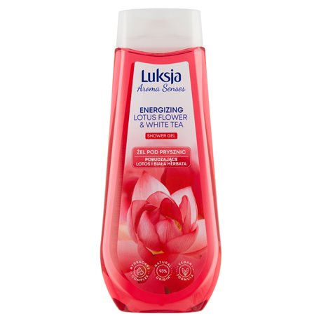 Luksja Aroma Senses Żel pod prysznic pobudzające lotos i biała herbata 500 ml