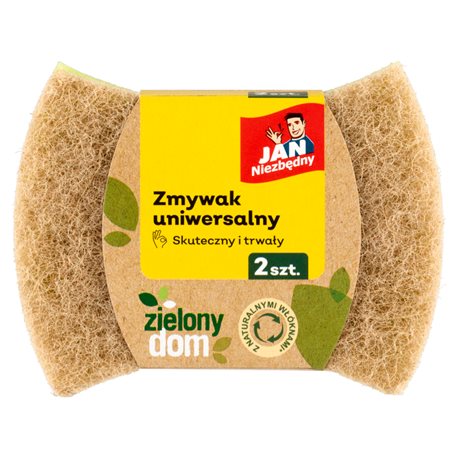 Jan Niezbędny Zielony Dom zmywak uniersalny 2szt Jan Niezbędny Zielony Dom zmywak uniersalny 2szt