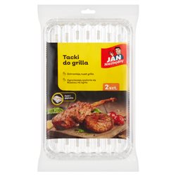 Jan Niezbędny Tacki do grilla duże 2szt 