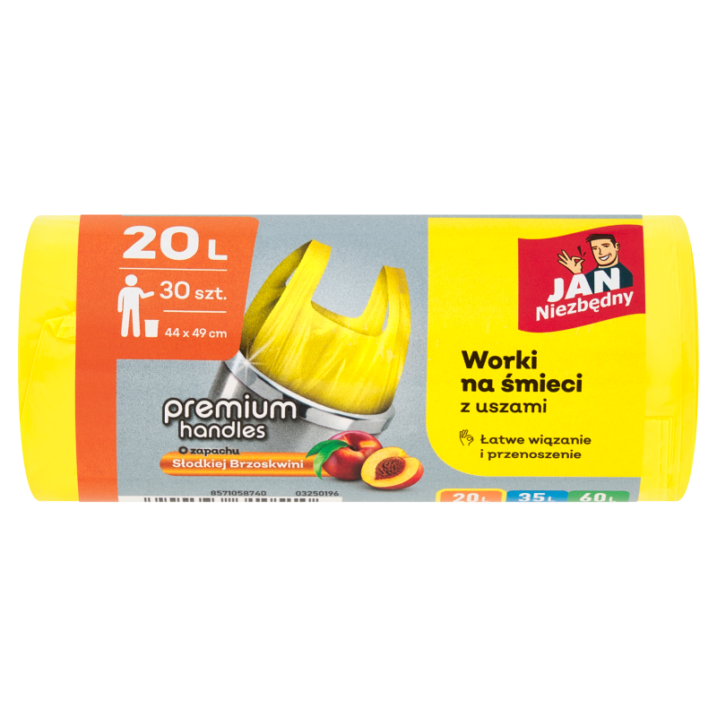 Jan Niezbędny Worki na śmieci 20 l 30 sztuk