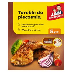 Jan Niezbędny Torebki do pieczenia mięsa i warzyw 5 sztuk