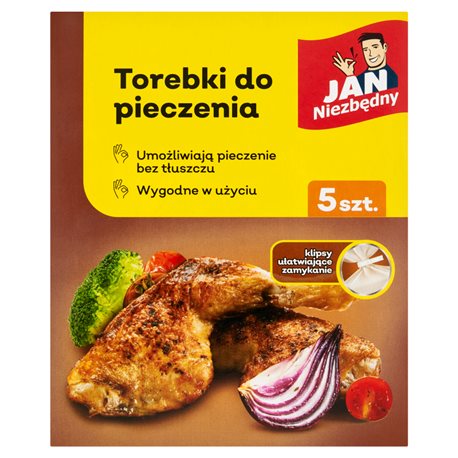 Jan Niezbędny Torebki do pieczenia mięsa i warzyw 5 sztuk