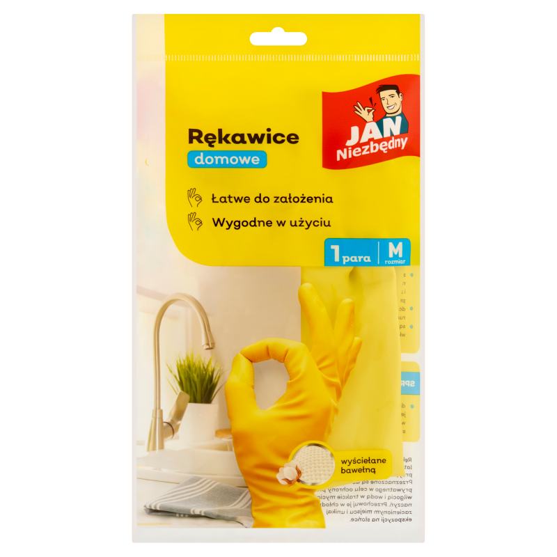 Jan Niezbędny Rękawice domowe rozmiar M Jan Niezbędny Rękawice domowe rozmiar M