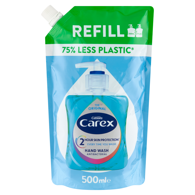 Carex mydło w płynie Original zapas 500ml Carex mydło w płynie Original zapas 500ml