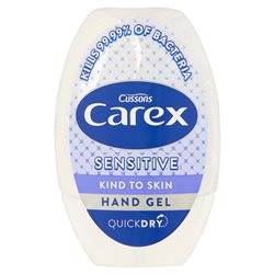 Carex Sensitive Antybakteryjny żel do rąk 50 ml