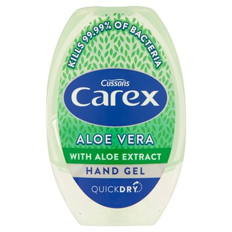 Carex Aloe Vera Antybakteryjny żel do rąk 50 ml Carex Aloe Vera Antybakteryjny żel do rąk 50 ml