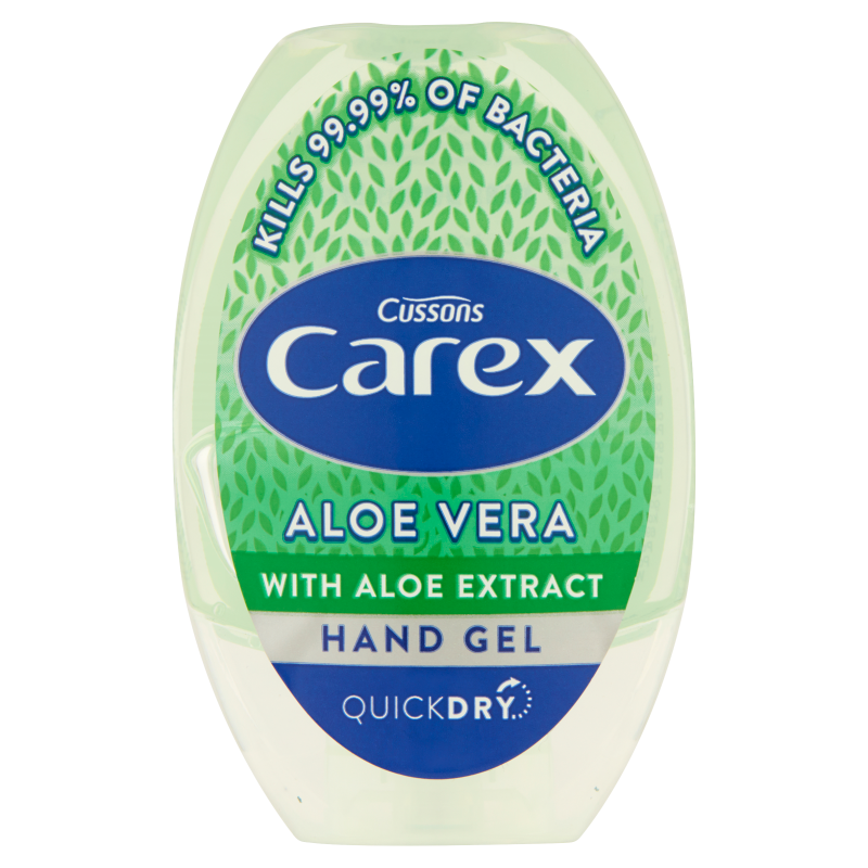 Carex Aloe Vera Antybakteryjny żel do rąk 50 ml Carex Aloe Vera Antybakteryjny żel do rąk 50 ml