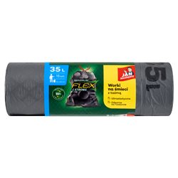 Jan Niezbędny worki na śmieci Magnum z taśmą 35 l 15 sztuk