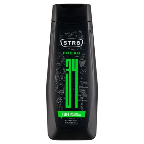 STR8 Freak Odświeżający żel pod prysznic 400 ml
