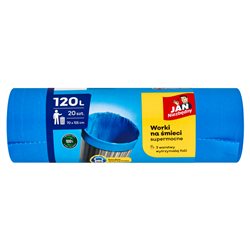 Jan Niezbędny Worki LD niebieskie 120l 20szt