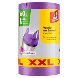 Jan Niezbedny worki HD T-shirt zapachowe 60l 60szt