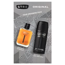 STR8 Zestaw Kosmetyków Original (Woda po goleniu 50ml + Dezodorant spray 150ml)