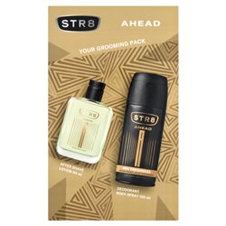 STR8 Zestaw Kosmetyków Ahead (Woda po goleniu 50ml + Dezodorant spray 150ml)