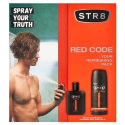 STR8 Zestaw Red Code dezodorant + woda toaletowa
