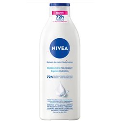 NIVEA Błyskawicznie nawilżający balsam do ciała skóra przesuszona 400 ml