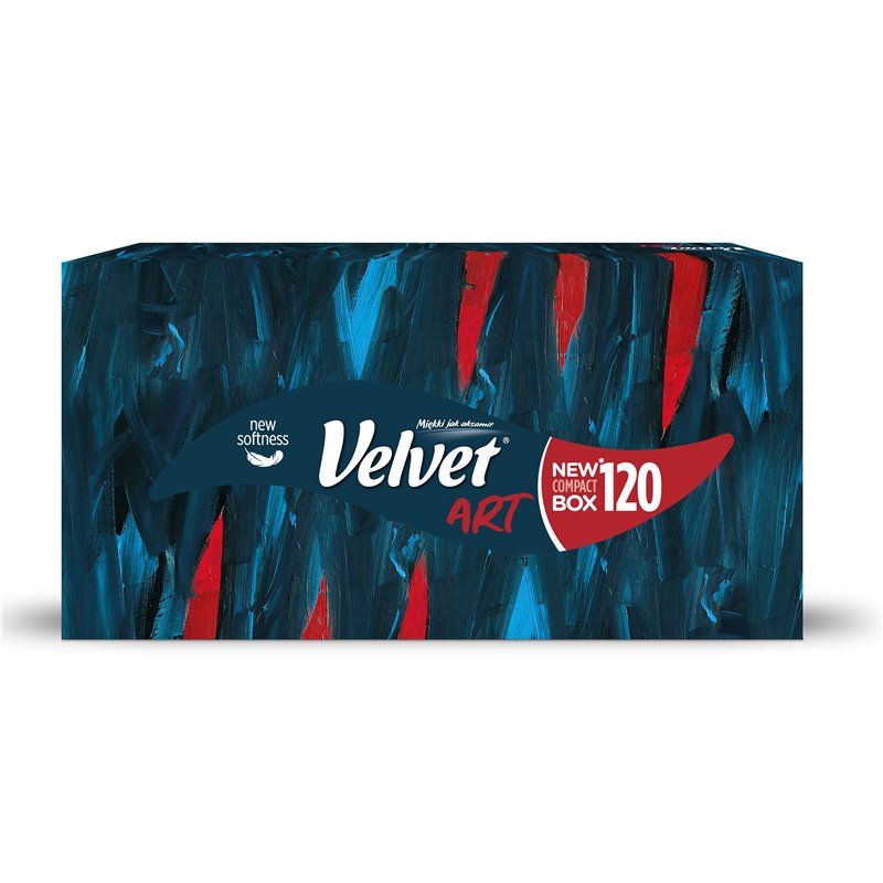 Velvet Trendy Chusteczki uniwersalne 3 warstwy 120 sztuk Velvet Trendy Chusteczki uniwersalne 3 warstwy 120 sztuk