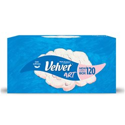 Velvet Trendy Chusteczki uniwersalne 3 warstwy 120 sztuk Velvet Trendy Chusteczki uniwersalne 3 warstwy 120 sztuk